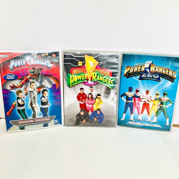 Power Rangers Assorted DVD’s Lot(3) Tested Work Read - Picture 2 of 8